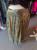 Vintage Flowy Maxi Skirt - 2X