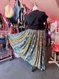 Vintage Flowy Maxi Skirt - 2X