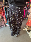 90's Blue Floral Skirt Set - 2X - 3X