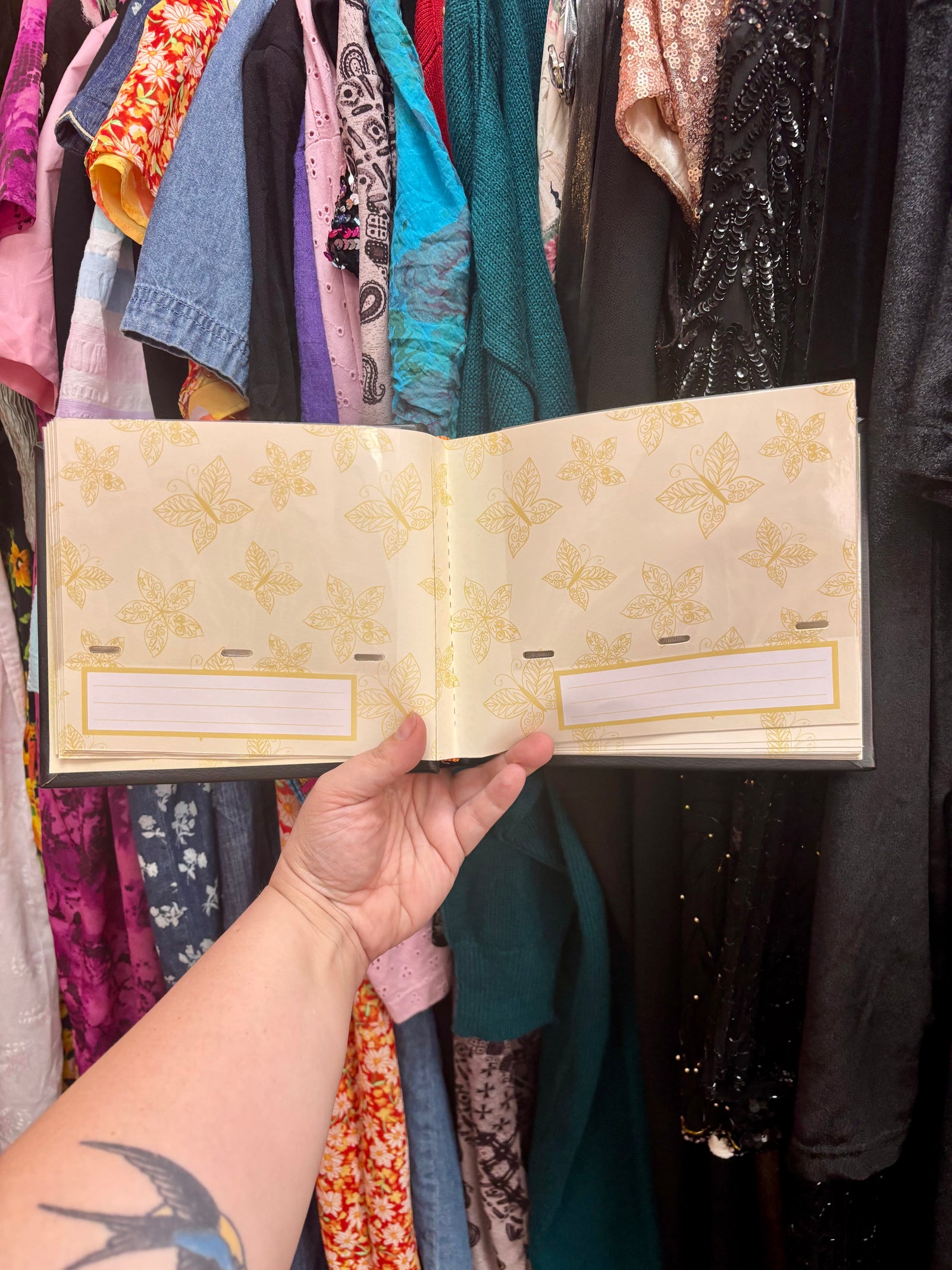 Y2K Embroidered Photo Album