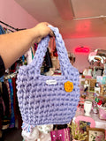 YZZKA Studio Daisy Crochet Bag - 100% Reclaimed Fabric