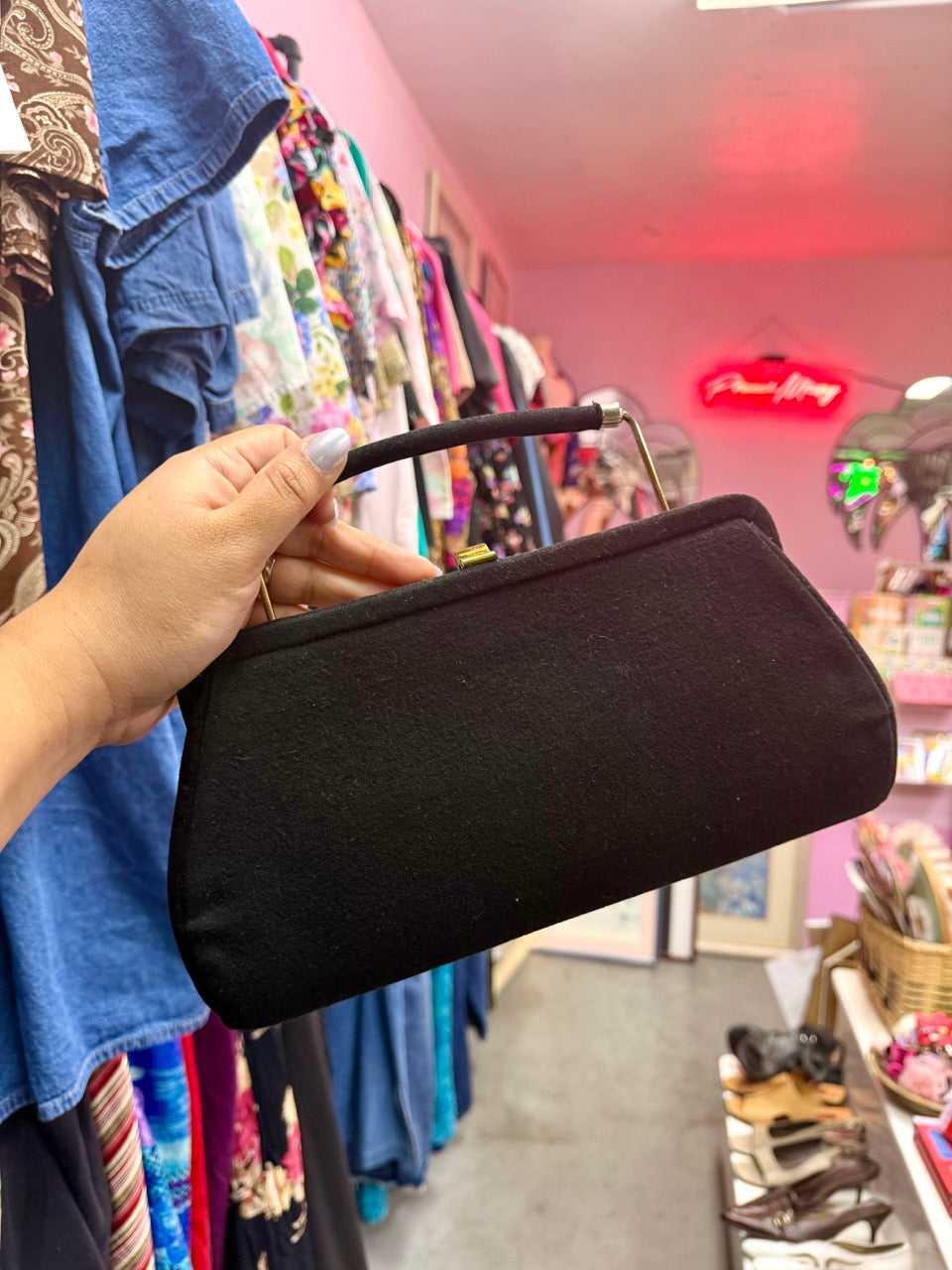 Little Black Evening Bag