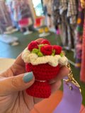Crochet Bouquet Bag Charm
