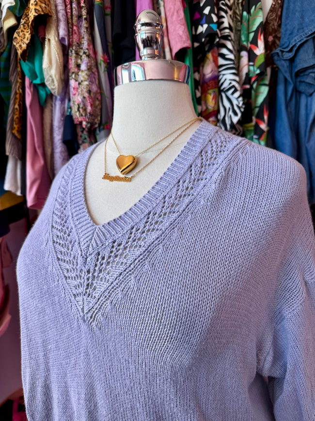 2000s Venezia Longline Sweater - Fits Size 3X-5X