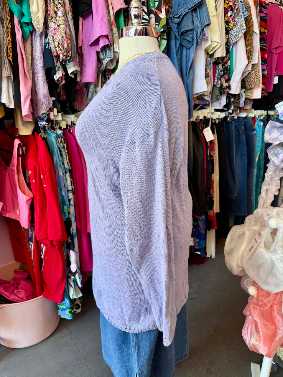 2000s Venezia Longline Sweater - Fits Size 3X-5X