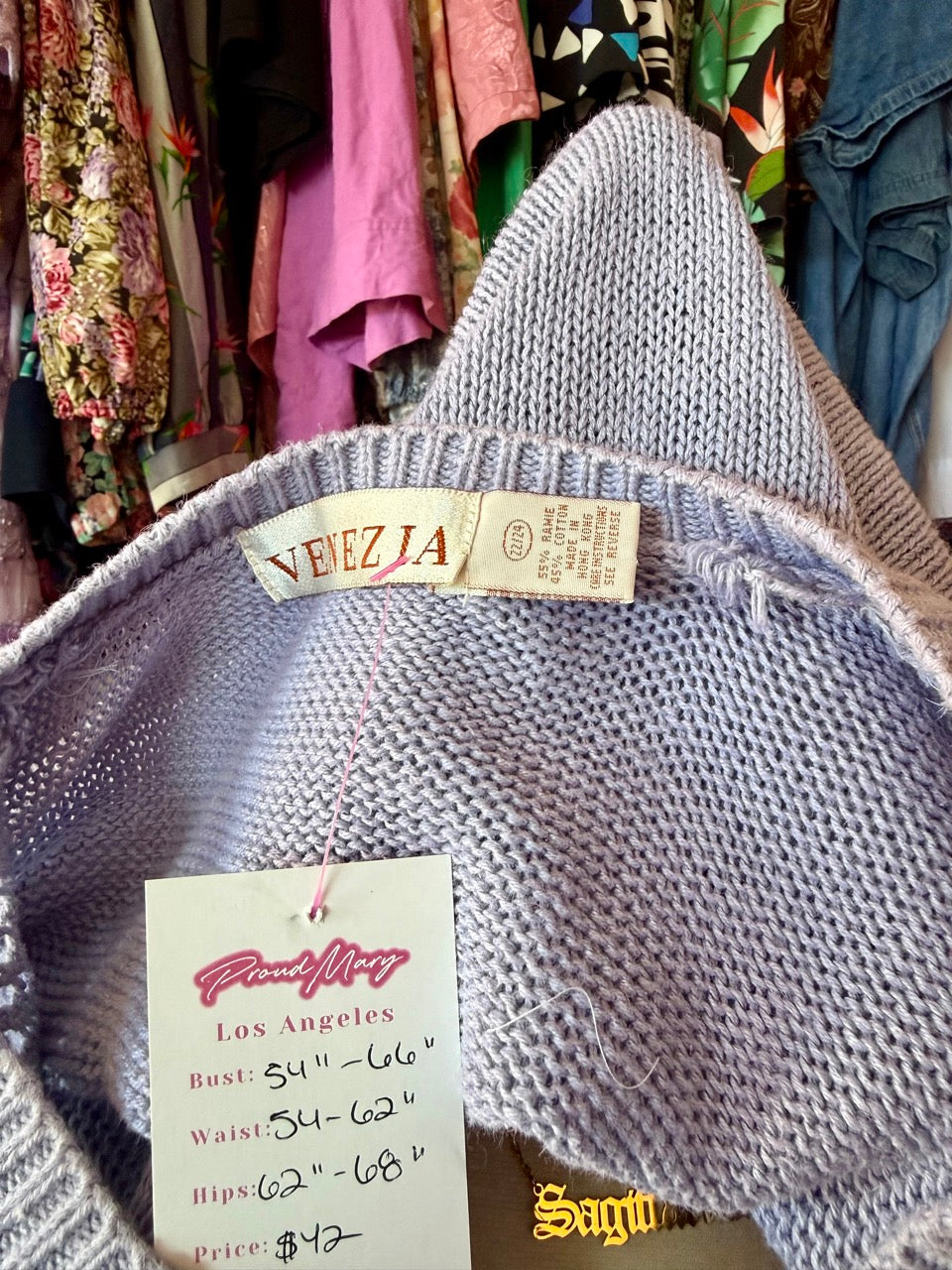 2000s Venezia Longline Sweater - Fits Size 3X-5X