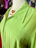 2000s Designs by Lane Bryant Linen and Silk Blend Jacket - Fits like a 3X