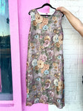 90s Moody Floral Maxi Dress