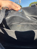 Vintage Studded Cowboy Boot Leather Bag