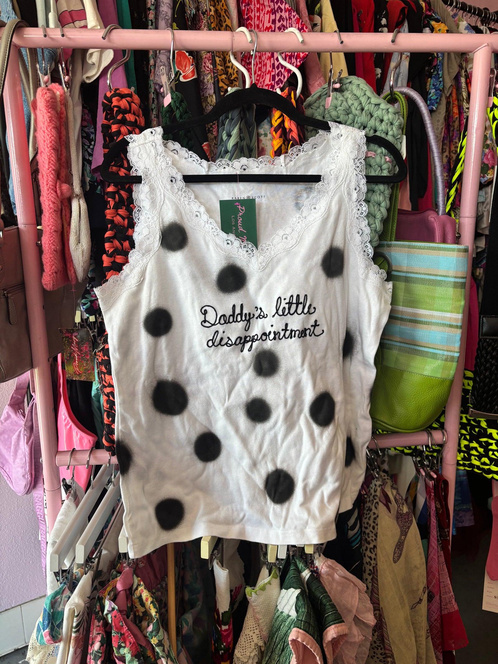 Customland x Proud Mary Daddy's Little Disappointment Upcycled Top