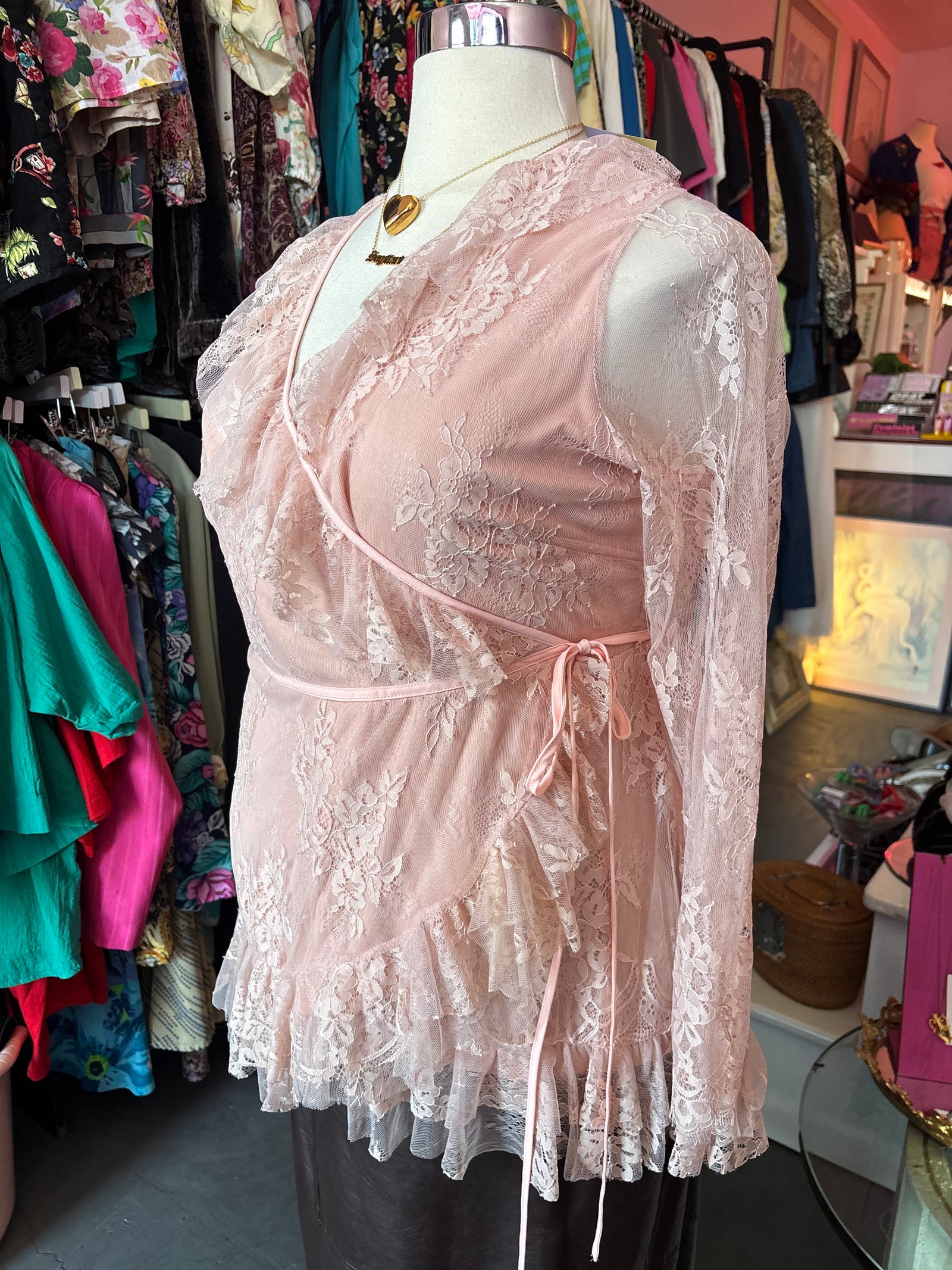 Romance Wrap Top - Size 22W