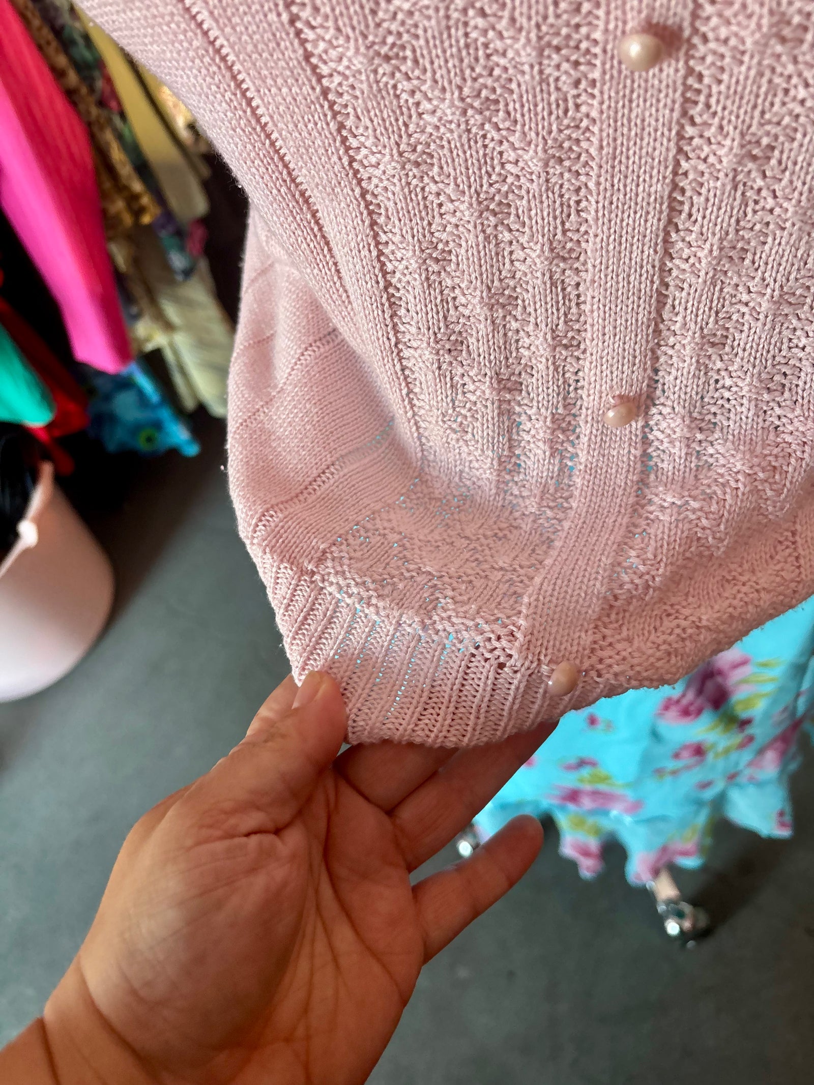 Vintage Short Sleeve Sweater