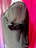 2000s Moody Coquette Blouse