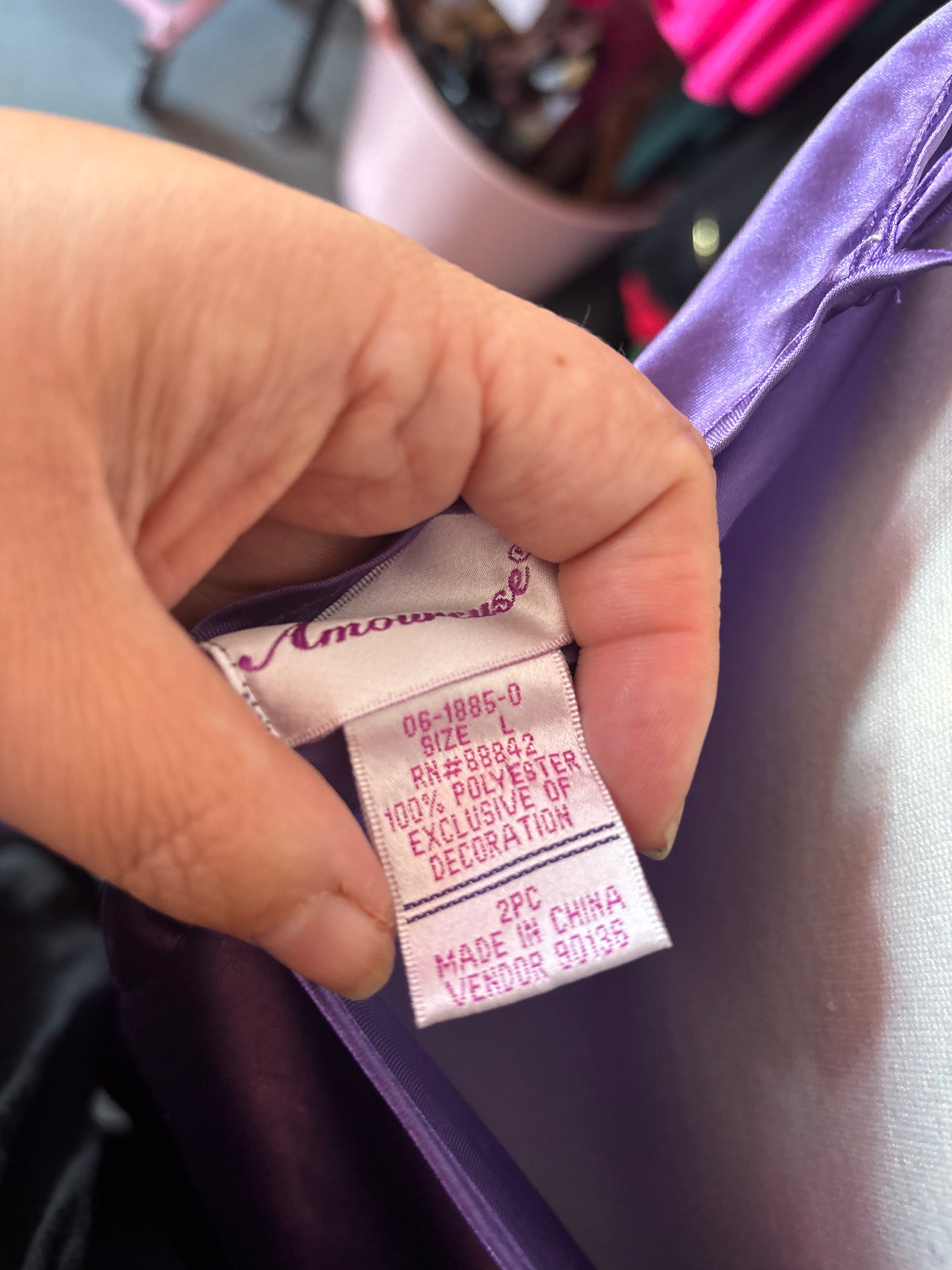 The Amethyst Nightgown