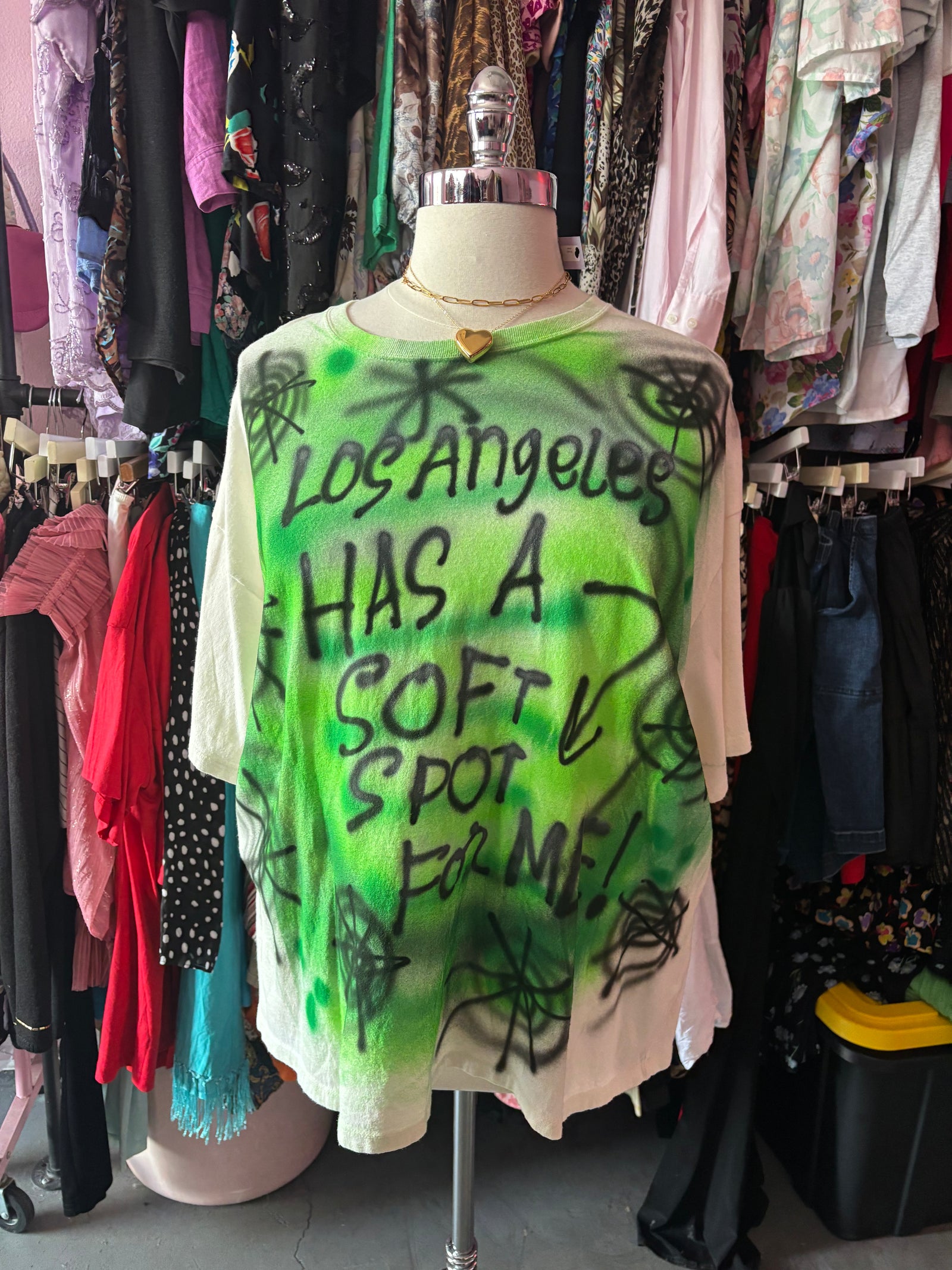 Los Angeles Has a Soft Spot For Me Airbrushed Tee