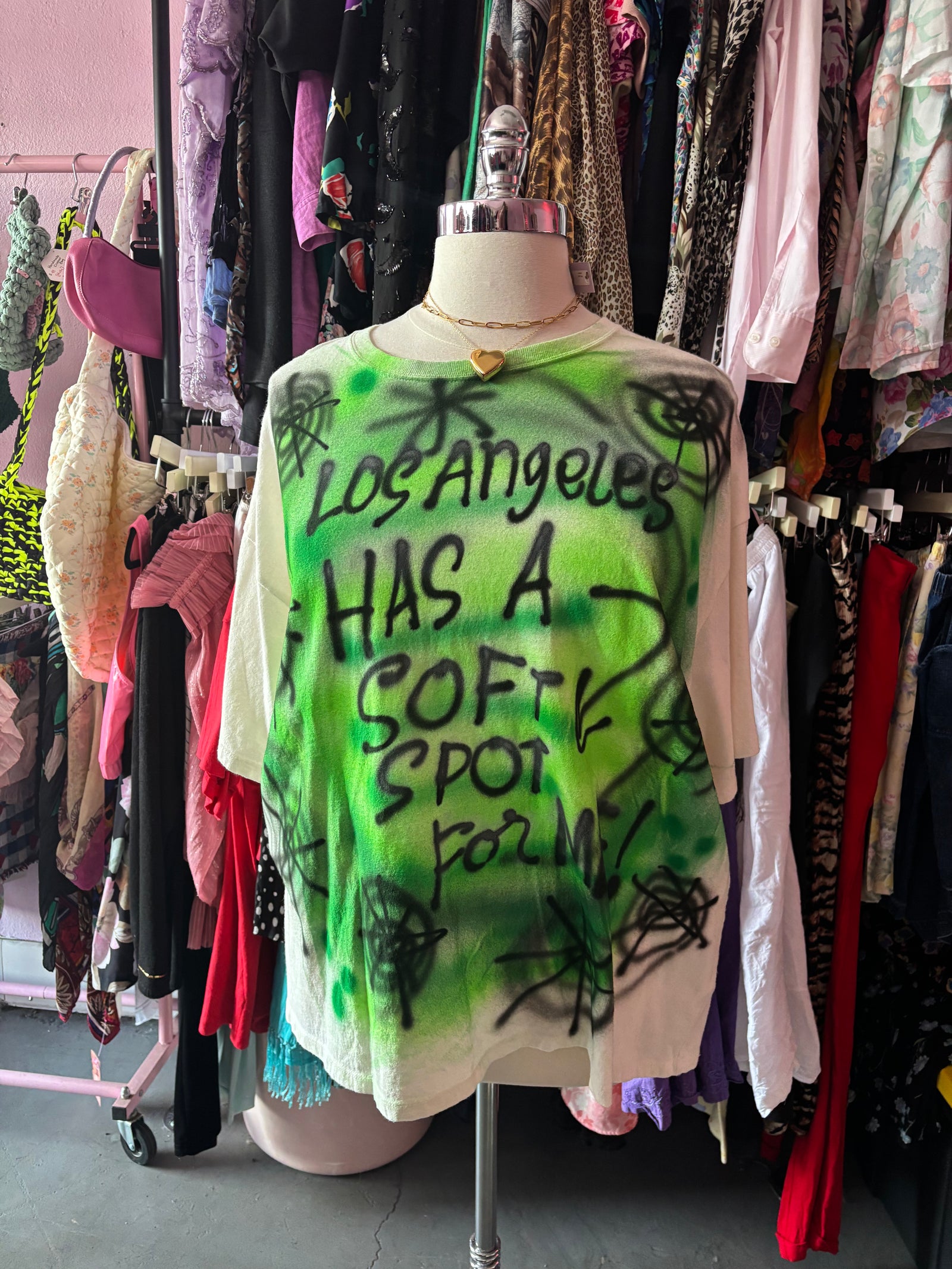 Los Angeles Has a Soft Spot For Me Airbrushed Tee
