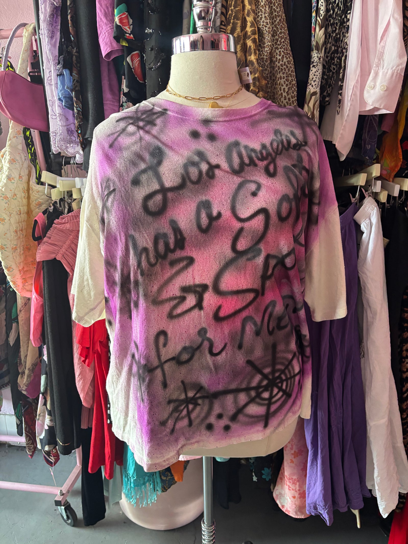 Los Angeles Has a Soft Spot For Me Airbrushed Tee