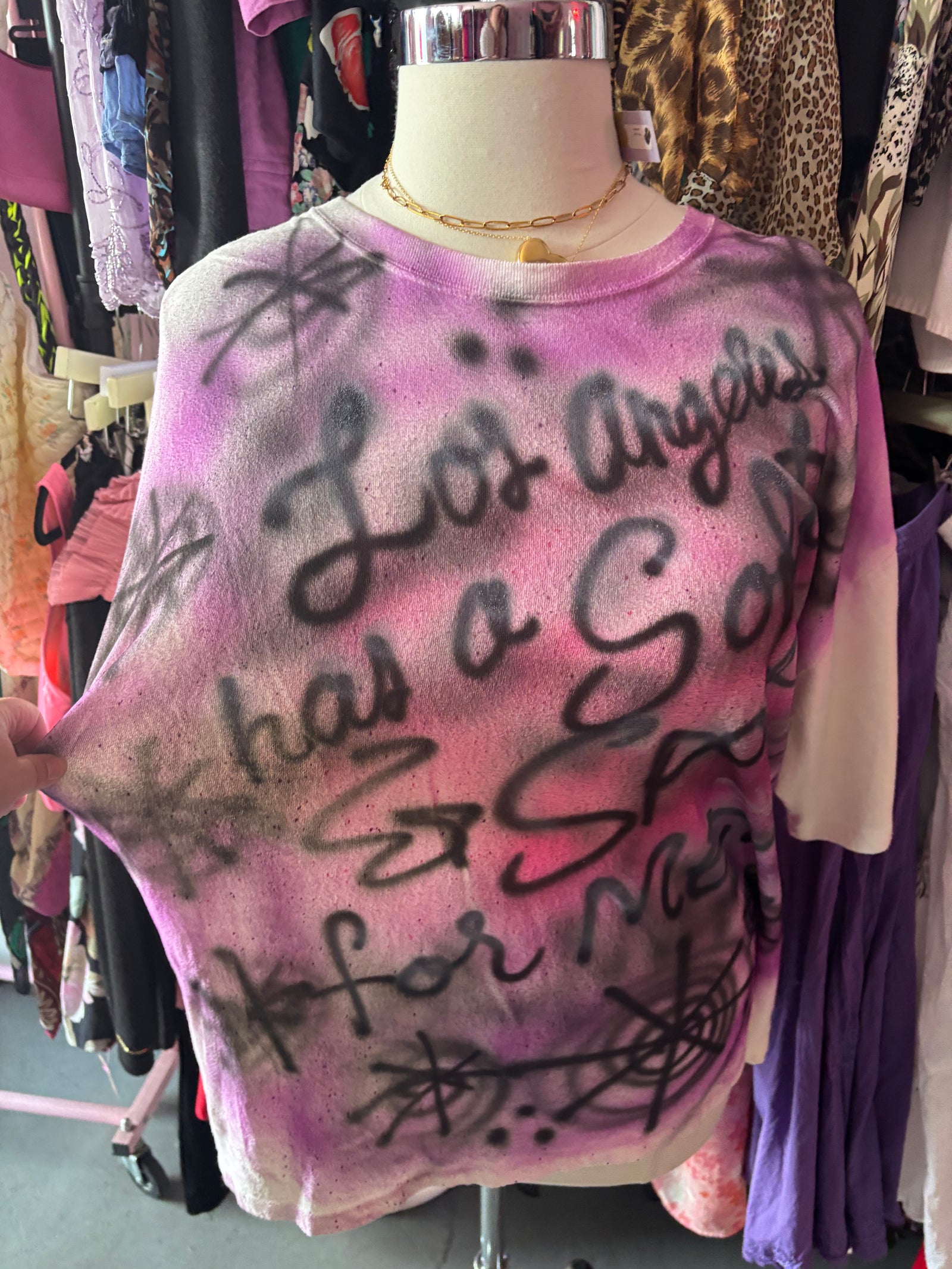 Los Angeles Has a Soft Spot For Me Airbrushed Tee
