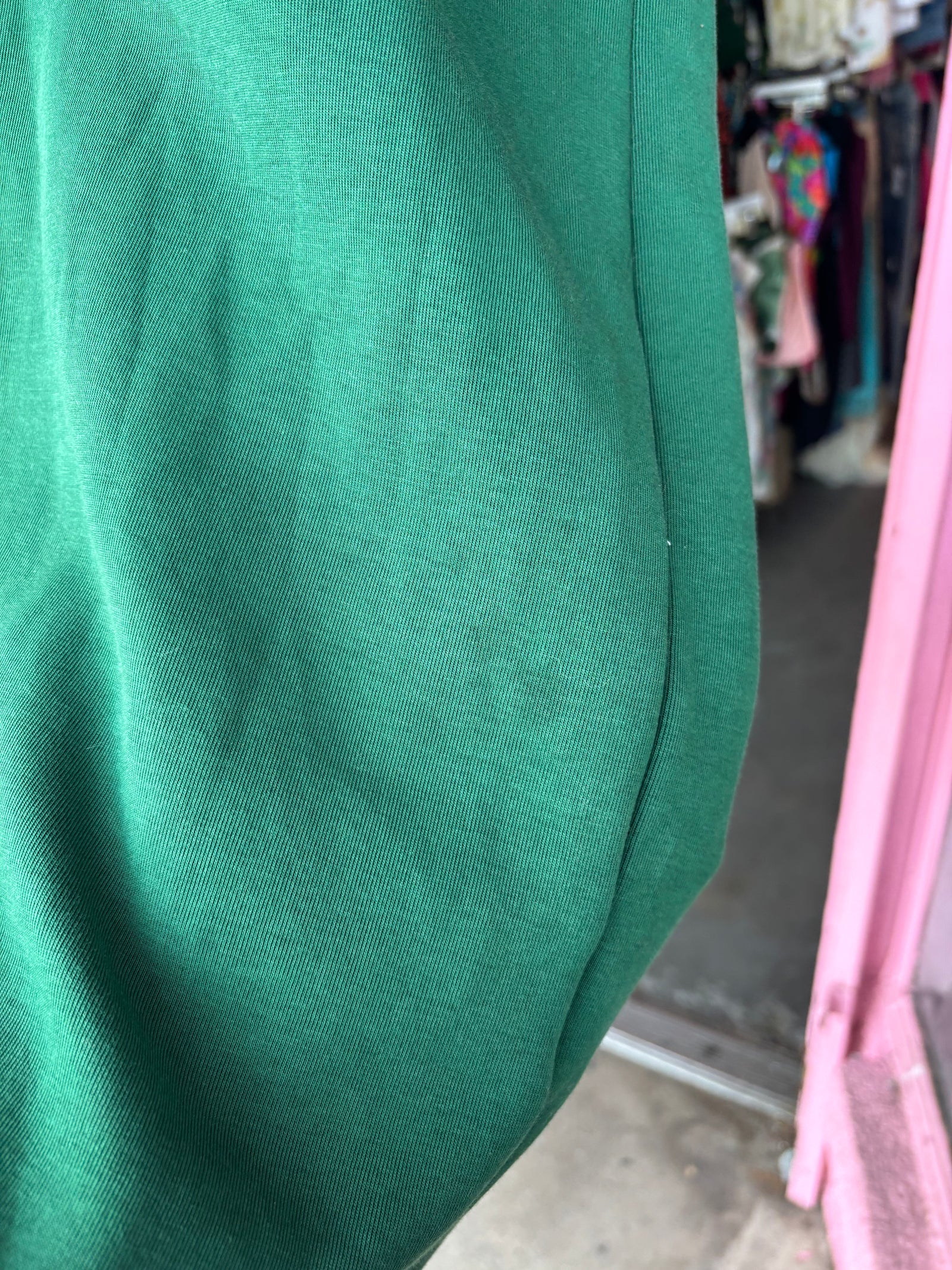 Adidas Originals Green Stripe Polo Retro Shirt Dress - XL