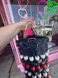 1960s/70s Lacquered Woven Bag
