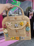 1970's Souvenir Woven Bag