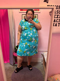Handmade Reversible Butterflies and Polka Dots Dress - Fits up to a 22/24