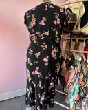 90's Leading Lady RomCom Floral Dress
