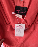 00s Torrid Tangerine V Neck Dress - Size 16