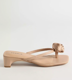 Torrid Floral Thong Heeled Sandal (WW)