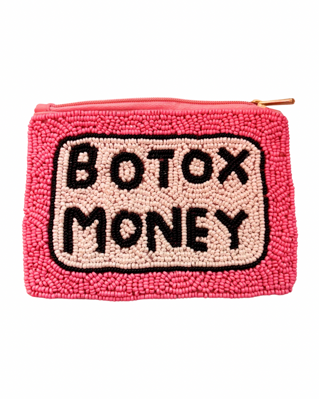Botox Money Beaded Coin