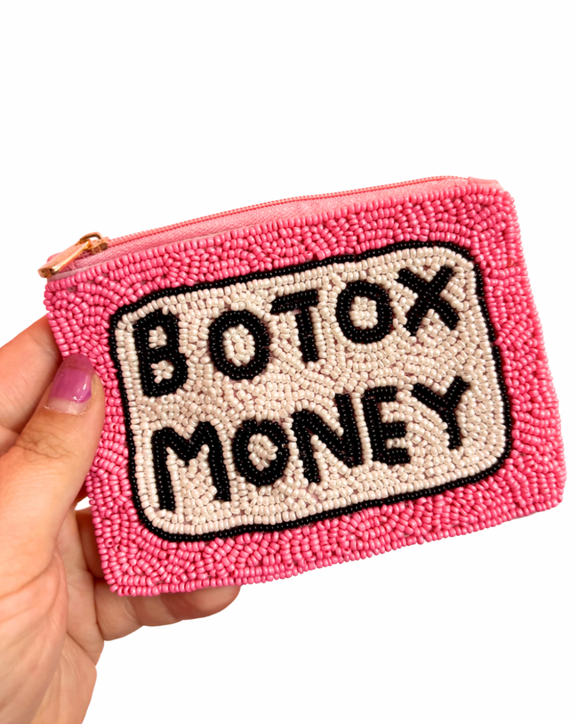Botox Money Beaded Coin