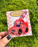 Double Trouble | Acrylic Keychain