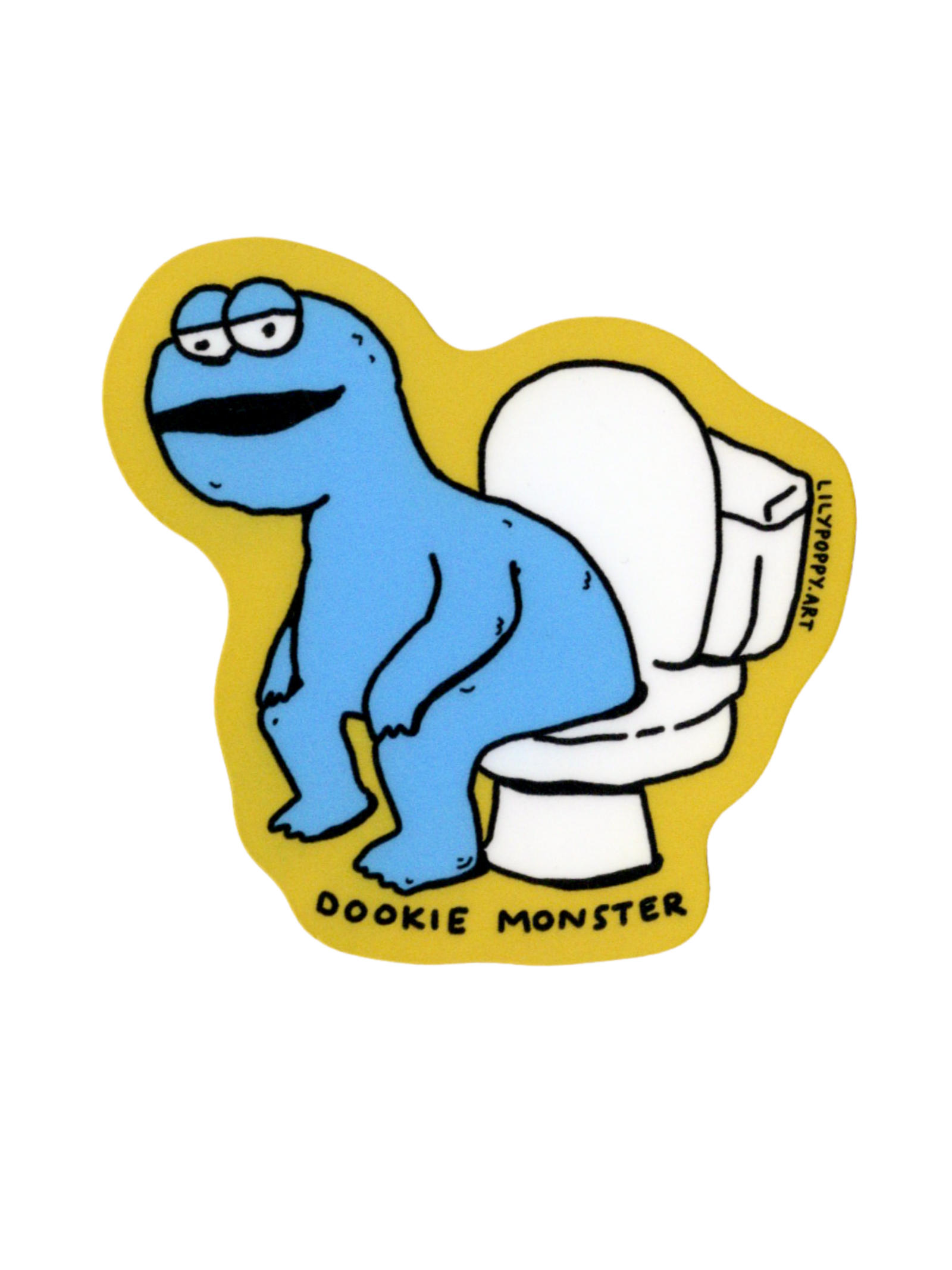 Dookie Monster Sticker