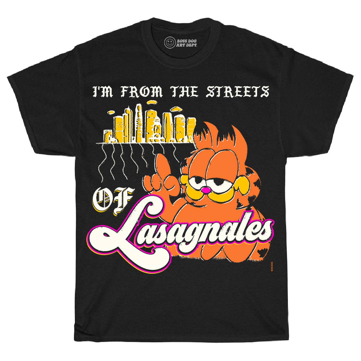 Streets of Lasagnales Tee