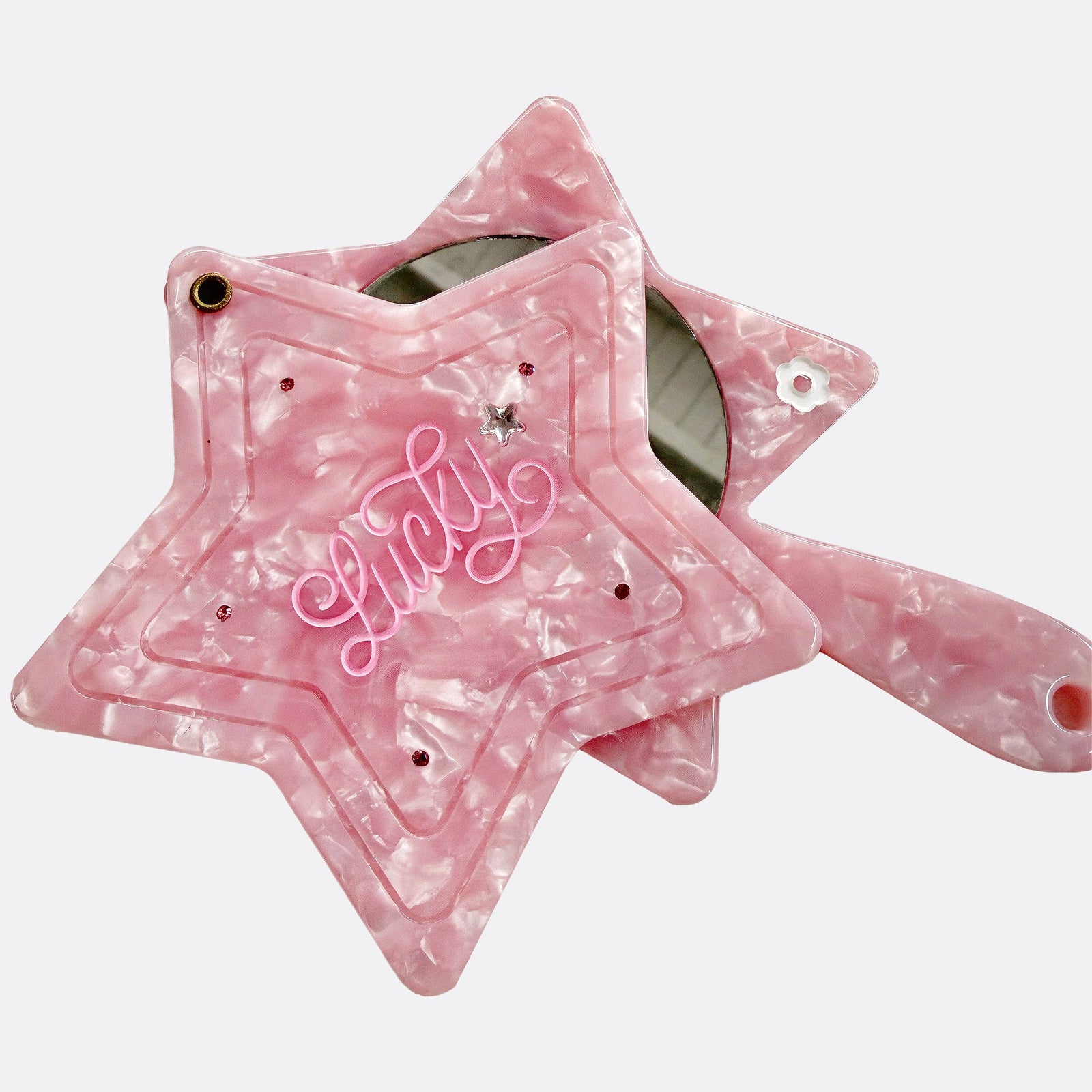 Lucky Star Compact Mirror