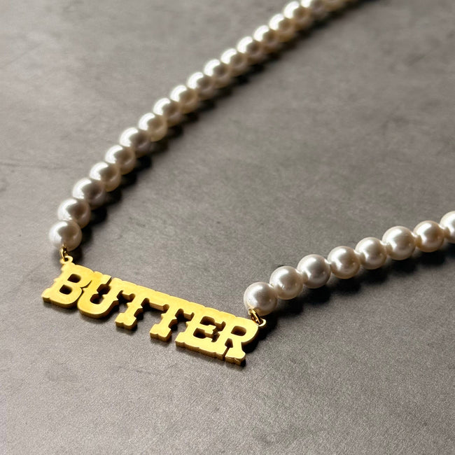 Butter Beaded Necklace