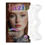 Rainbow Multicolor Halloween Glitter Tattoo Makeup