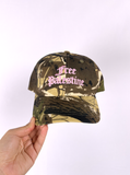 Free Palestine Camouflage Pink Trucker Baseball Cap