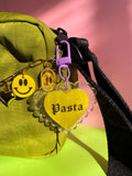 Pasta Heart Keychain/Bag Charm