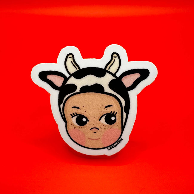 Cow Baby | Sonny Angel | Weatherproof Sticker