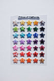 Puffy Rainbow Star Sticker Sheet