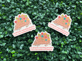 Fat Medieval Hedgehog Waterproof Vinyl Sticker