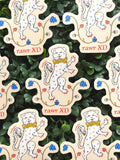 Rawr XD Medieval Lion Waterproof Vinyl Sticker