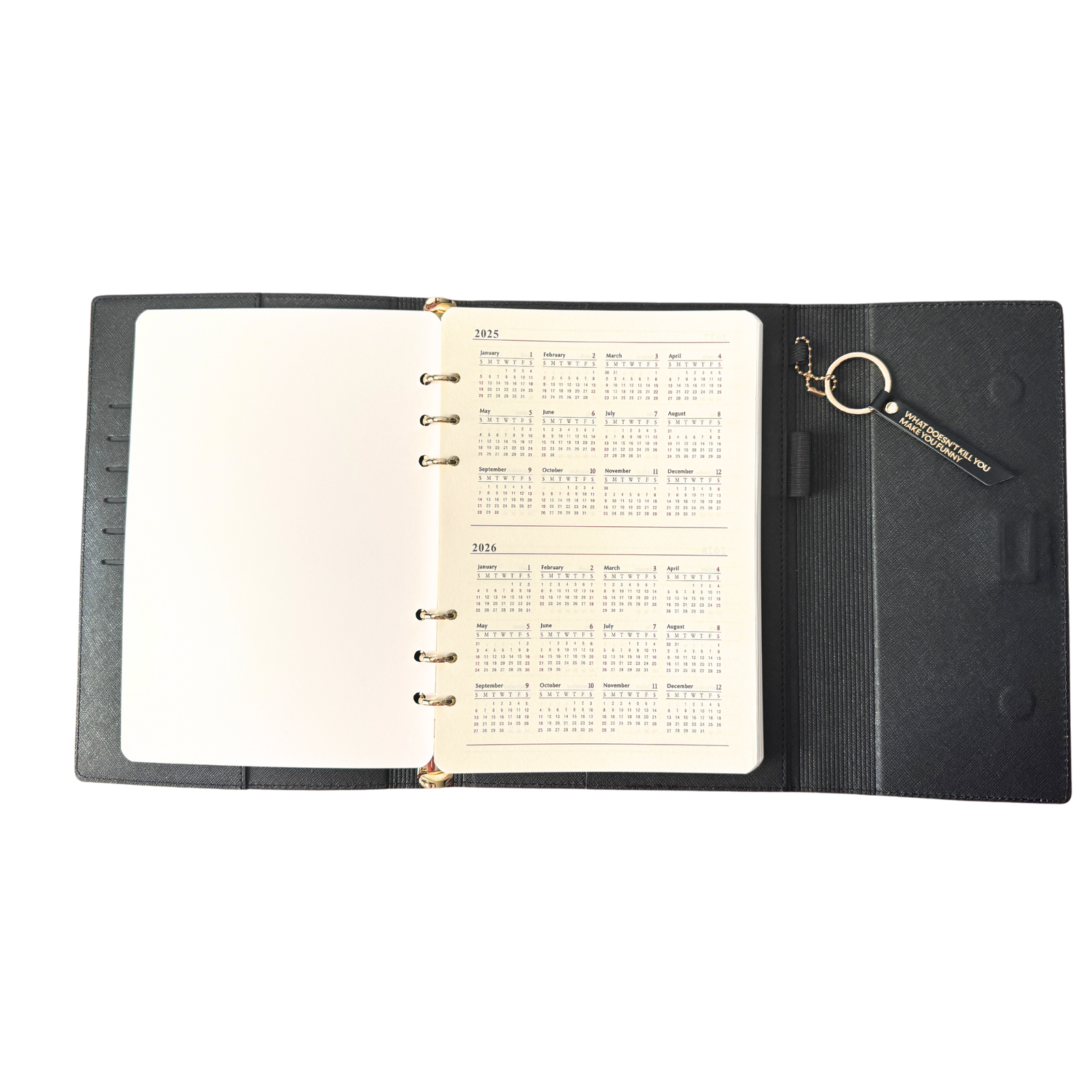 Trauma Dump Vegan Leather Journal Folio (gifts, journals)