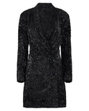 Hilary MacMillan Sequin Blazer Dress - originally $156