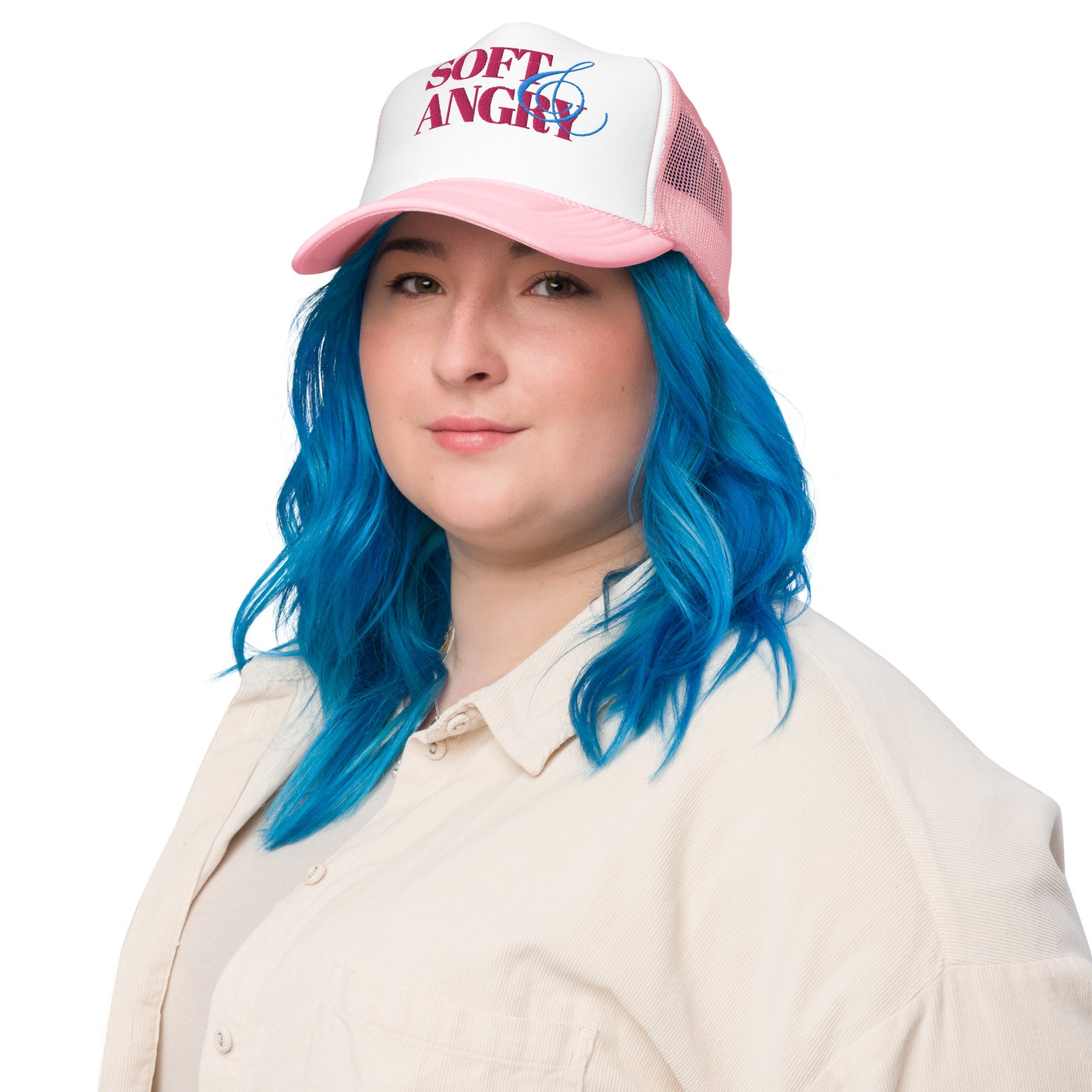 Soft and Angry Trucker Hat