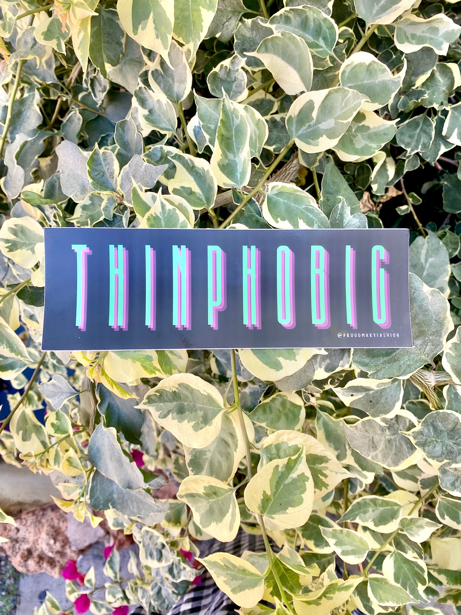 Thinph0bic Bumper Sticker