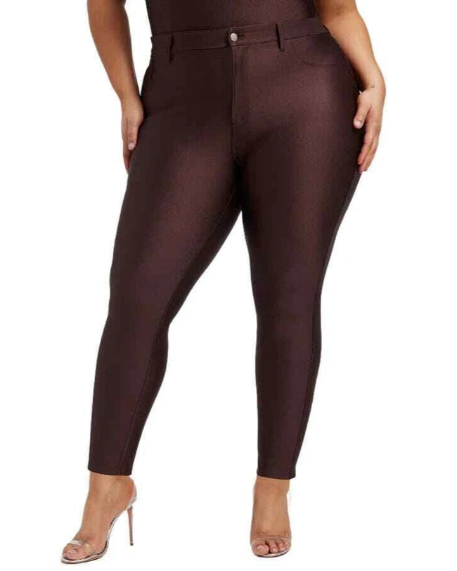 Mocha Brown Good American Disco Pants - 22