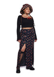 Strawberry Shortcake Maxi with Double Slit