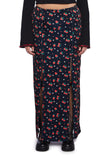 Strawberry Shortcake Maxi with Double Slit